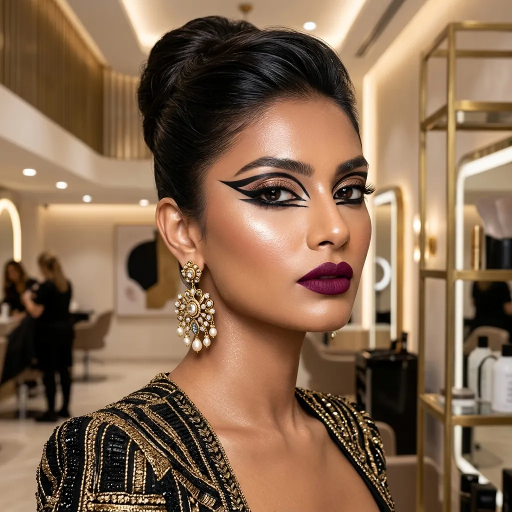 High Fashion Runway Makeup