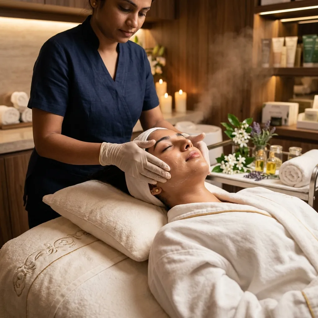 Spa Facial Massage